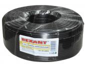  - REXANT Кабель RG-58 A/U, (64%), 50 Ом, 100м., черный (01-2003)